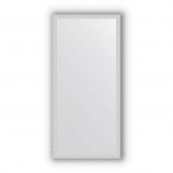 Зеркало в багетной раме чеканка белая 46 mm (71х151 cm) Evoform Definite BY 3322