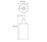 Дозатор для жидкого мыла, 440 ml WasserKRAFT Elde K-3699