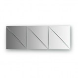 Зеркальная плитка EVOFORM REFRACTIVE треугольник 20х20 6шт BY 1515