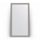 Зеркало напольное чеканка серебряная 90 mm Definite Floor 111x201 BY 6021