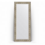Зеркало напольное 85x205 барокко серебро 106 mm Exclusive Floor BY 6134