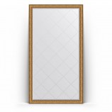 Зеркало напольное с гравировкой в багете медный эльдорадо 109x198 BY 6346