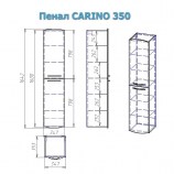 Комплект мебели для ванной Alvaro Banos Carino 105 8402.0XX4