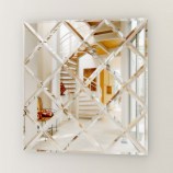 Зеркальная плитка EVOFORM REFRACTIVE квадрат 25х25 BY 1504