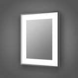 Зеркало в багетной раме со светильником 100x75 EVOFORM Ledside BY 2205