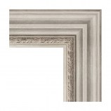 Зеркало напольное 81x201 римское серебро 88 mm Exclusive Floor BY 6118