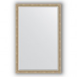Зеркало в багетной раме (старое серебро с плетением)113х163 см EVOFORM Exclusive BY 1212