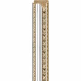 Зеркало в багетной раме (золотые бусы на серебре)42х52 см EVOFORM Definite BY 1349