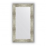 Зеркало в багетной раме алюминий 90 mm (60х110 cm) Evoform Definite BY 3090