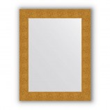 Зеркало в багетной раме чеканка золотая 90 mm (70х90 cm) Evoform Definite BY 3182