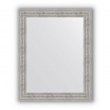 Зеркало в багетной раме волна хром 90 mm (80х100 cm)  Evoform Definite BY 3281