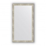 Зеркало в багетной раме алюминий 61 mm (74х134 cm) Evoform Definite BY 3300