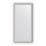 Зеркало в багетной раме мозаика хром 46 mm (71х151 cm) Evoform Definite BY 3324