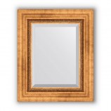 Зеркало в багетной раме римское золото 88 mm (46х56 cm) Evoform Exclusive BY 3360