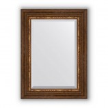 Зеркало в багетной раме римская бронза 88 mm (56х76 cm) Evoform Exclusive BY 3387