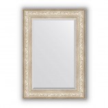 Зеркало в багетной раме (виньетка серебро)70х100 см EVOFORM Exclusive BY 3452