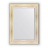 Зеркало в багетной раме травленое серебро 99 mm (79х109 cm) Evoform Exclusive BY 3471