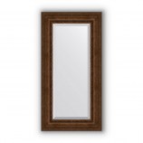 Зеркало в багетной раме (состаренное бронза с орнаментом)62х122 см EVOFORM Exclusive BY 3507