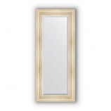 Зеркало в багетной раме травленое серебро 99 mm (59х139 cm) Evoform Exclusive BY 3523