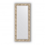 Зеркало в багетной раме прованс с плетением 70 mm (58х143 cm) Evoform Exclusive BY 3537