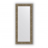 Зеркало в багетной раме виньетка античная латунь 85 mm (65х155 cm) Evoform Exclusive BY 3567