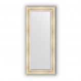 Зеркало в багетной раме травленое серебро 99 mm (69х159 cm) Evoform Exclusive BY 3575