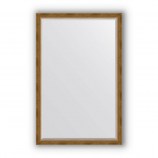 Зеркало в багетной раме состаренное бронза с плетением 70 mm (113х173 cm) Evoform Exclusive BY 3614