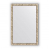 Зеркало в багетной раме прованс с плетением 70 mm (113х173 cm) Evoform Exclusive BY 3615