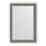 Зеркало в багетной раме византия серебро 99 mm (119х179 cm) Evoform Exclusive BY 3624