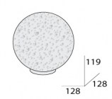 Стеклянный компонент (бел.капля) (K-BP) FBS UNIVERSAL UNI 019